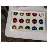 Christmas Decor Lot: Ornaments, Stockings, Kitchen Decor, Snowflake Ceramic Platter, and More