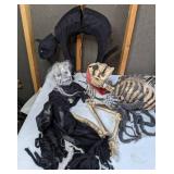 Halloween Decorations: Black Cat, Skeleton Pirate, and More!
