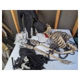 Halloween Decorations: Black Cat, Skeleton Pirate, and More!