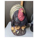 Garden Decor: (2) Owls, Turkey
