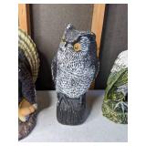 Garden Decor: (2) Owls, Turkey