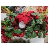Set of (2) Holiday Wreaths and More