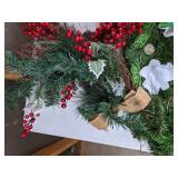 Set of (2) Holiday Wreaths and More