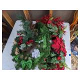 Set of (2) Holiday Wreaths and More