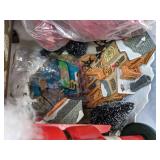 Christmas Decor Lot: Nutcracker, Snowflakes, Village Houses and More