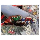 Christmas Decor Lot: Nutcracker, Snowflakes, Village Houses and More