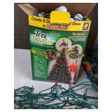Christmas Decor Lot: Lights, Lights, and More Lights