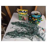 Christmas Decor Lot: Lights, Lights, and More Lights