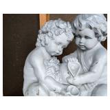 Beautiful Garden Fountain Statue w/ Pump