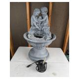 Beautiful Garden Fountain Statue w/ Pump