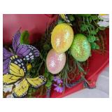 Set of (2) Easter Wreaths in Homz Wreath Boxes
