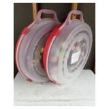 Set of (2) Easter Wreaths in Homz Wreath Boxes