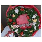 Valentines Wreath & Wreath Box
