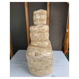 Set of (3) Straw Bales