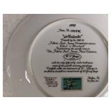 Collection of (7) WS George Fine China Collector Plates