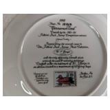 Collection of (7) WS George Fine China Collector Plates