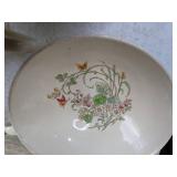 Vintage Wedgewood Wellesley Montreal 49-Piece China Set, Floral Center