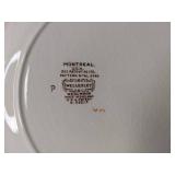 Vintage Wedgewood Wellesley Montreal 49-Piece China Set, Floral Center