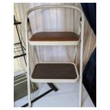 Handy Helper Lot: Stepstool, Stands, Shelf and More