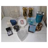 Mixed Lot of Decorative Items, Clock, Watch, Personal Humidifier and More