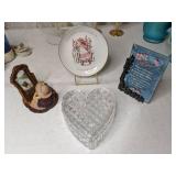 Mixed Lot of Decorative Items, Clock, Watch, Personal Humidifier and More