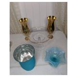 Mixed Lot of Decorative Items, Clock, Watch, Personal Humidifier and More