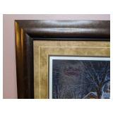 Framed Artwork "Winter Wonderland" by Terry Redlin, Signed/Numbered