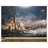 Framed Artwork "Winter Wonderland" by Terry Redlin, Signed/Numbered