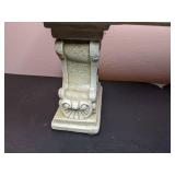 Maxcera Handcrafted Tile Top Small Bench/Shelf