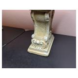 Maxcera Handcrafted Tile Top Small Bench/Shelf