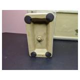 Maxcera Handcrafted Tile Top Small Bench/Shelf