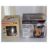 Collection of Kitchen Items: 2-Quart Tea Kettle, Black & Decker Deluxe Jar Opener