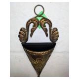 Set of (4) Metal Wall Planters/Decor