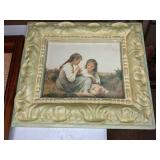 Framed Art (6 Pieces) - Margaret Kane, Barbara Mock, William Adolphe Bouguereau, and more!