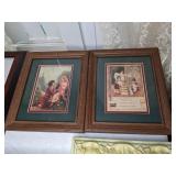 Framed Art (6 Pieces) - Margaret Kane, Barbara Mock, William Adolphe Bouguereau, and more!