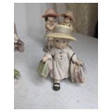 Collection of 7 Enesco NBM Bahner Studios Figurines