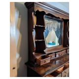 Glamorous Ethan Allen Dresser with Mirror