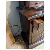 Glamorous Ethan Allen Dresser with Mirror