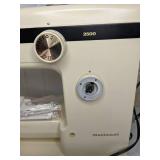 Singer Sewing Machine, Case, and Accessories