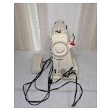 Singer Sewing Machine, Case, and Accessories