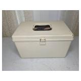Singer Sewing Machine, Case, and Accessories
