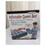 Inflatable Queen Bed and Coleman Electric QuickPump