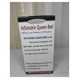 Inflatable Queen Bed and Coleman Electric QuickPump