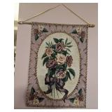 Classical Floral Tapestry Wall Hanging