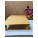 Handwoven Longaberger Picnic Basket with Insert