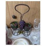 Lot of Glassware, Cake Stand, Vases and Coasters
