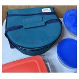 Lot of 9 Glass Food Storage Dishes with Lids-Various Sizes