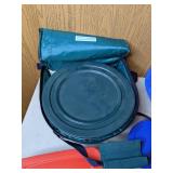 Lot of 9 Glass Food Storage Dishes with Lids-Various Sizes