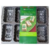 Elegant Wilton and Nordicware Holiday Bakeware, Mini Loaf Pans and More