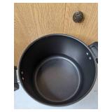 Large and Small Stock Pots Straining Lids